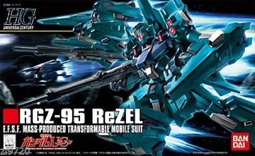 Bandai 161569 Rgz-95 Rezel 1