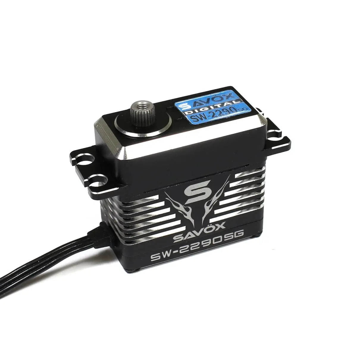 Savox Sw2290sg-Be  Waterproof Premium, High Voltage, Brushless, Digital Servo 1