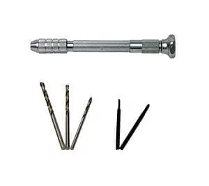 Rce7061 Pin Vise Miniature Drill Set With 5 Bits 1