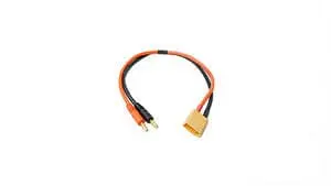 Rce1618   Charge Adapter: Male Xt90 To Male 4Mm Bullets, 300Mm Wire 1