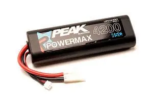 0568 Powermax Sport 4200Mah Lipo Battery, 7.4V (Tamiya Plug) 45C 1
