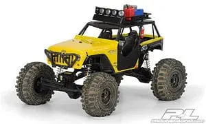 Proline 3380 Jeep Wrangler Rubicon Custom Clear Body For Wraith 1