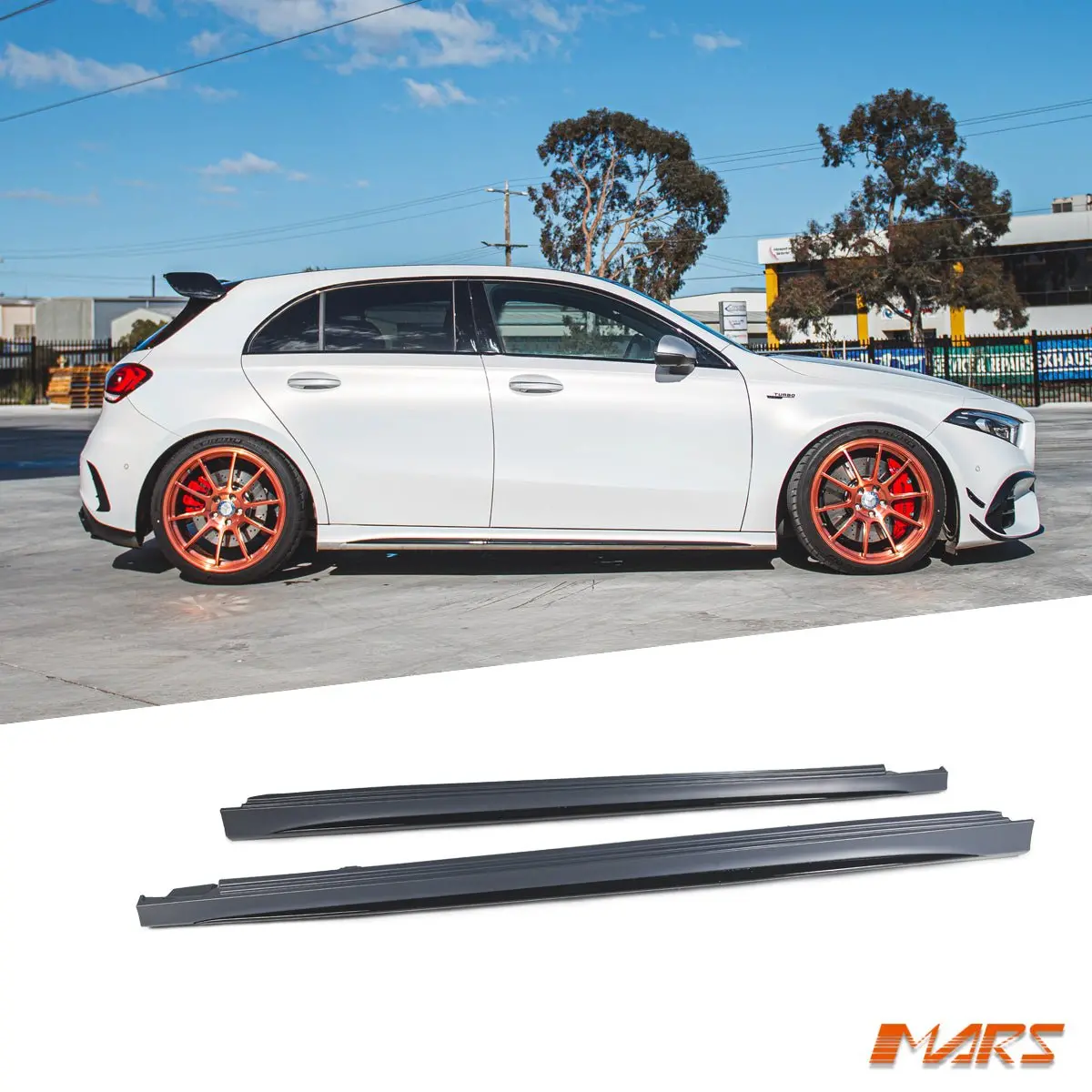 Side Skirts Bodykit For Mercedes-Benz A-Class W177 Hatch & V177 Sedan Including A35 & A45s Amg 2018-2025 1