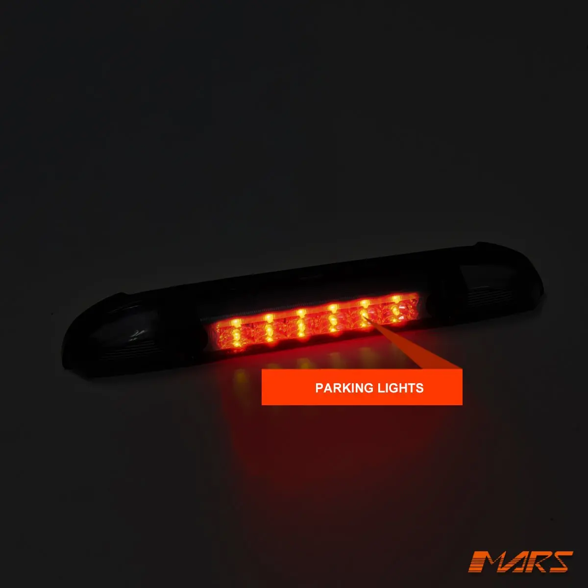 Smoked Black Led High Mount Brake Third Tail Lights For Nissan Navara D22 Ute 2003-2014 2