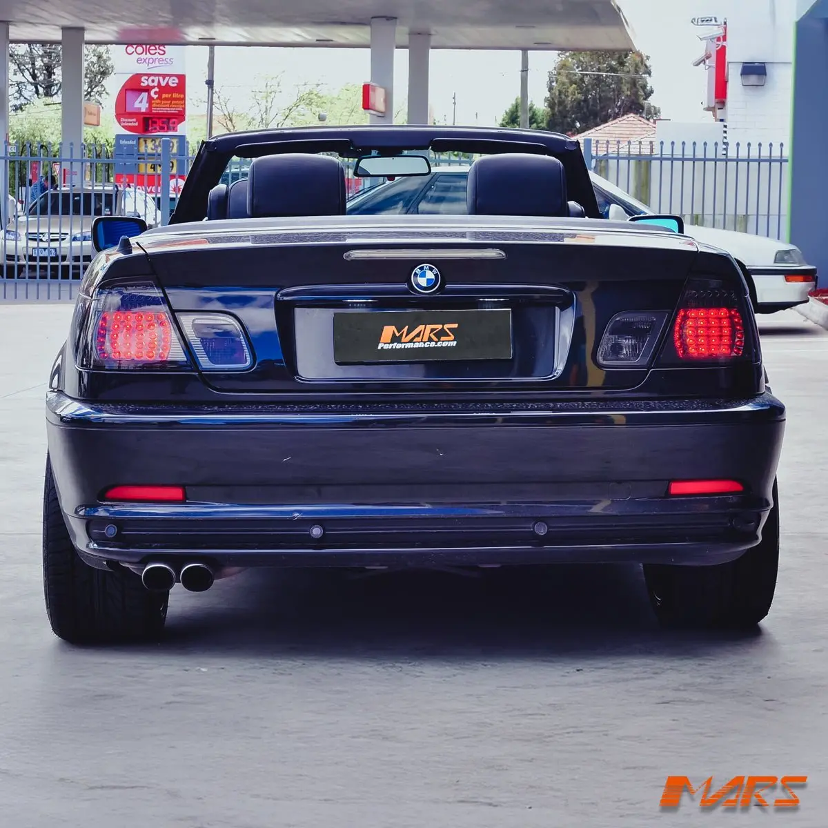 Smoked Black Led Tail Lights For Bmw 3-Series E46 Convertible Cabrio Pre Lci & M3 1