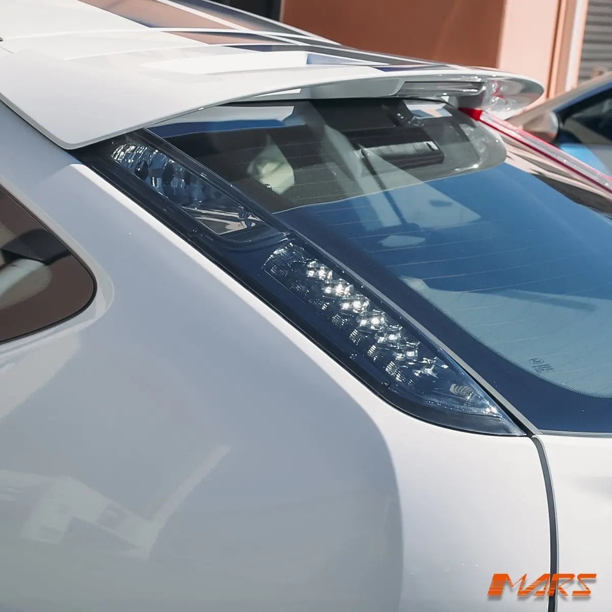 Smoked Black Led Tail Lights For Ford Focus 2005-2008 Hatch Ls Lt 1