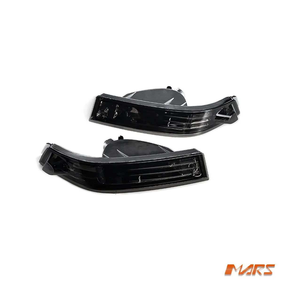 Smoked Bumper Bar Turn Signal Indicator Lights For Nissan 200Sx Silvia S14 1997-1998 1