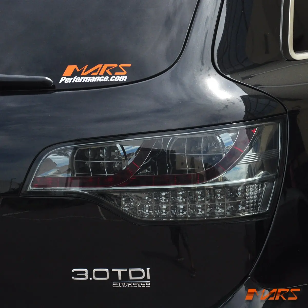 Smoked Full Led Tail Lights Rear Lamps For Audi Q7 2005-2011 1