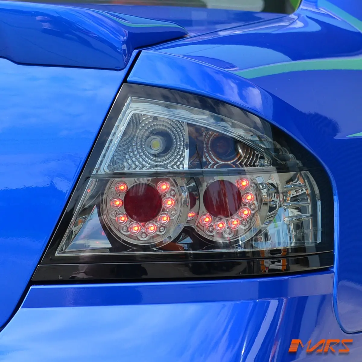 Smoked Led Altezza Tail Lights For Ford Falcon Fairmont Fpv Ba Bf Sedan 2002-2008 1