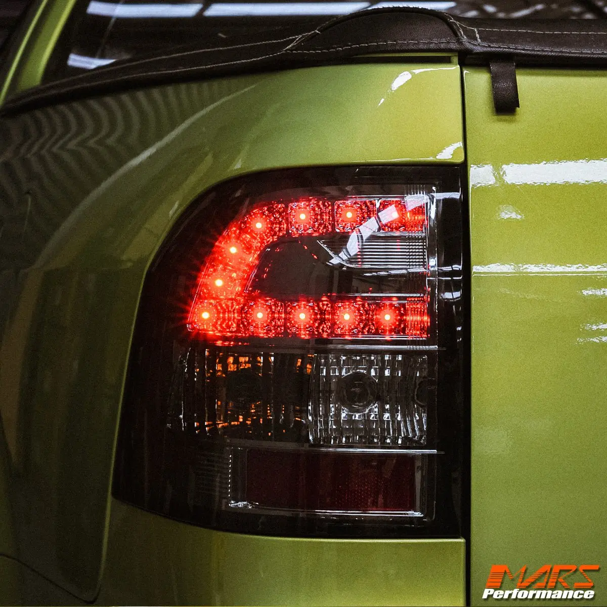 Smoked Led Tail Lights For Holden Commodore Vf Ute Pick Up 1