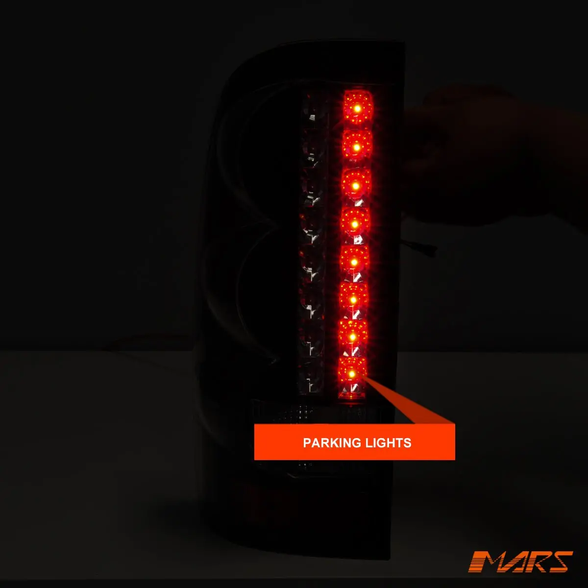 Smoked Led Tail Lights With Led Indicators For Toyota Hilux Vigo 2005-2014 Ute Pick Up 2
