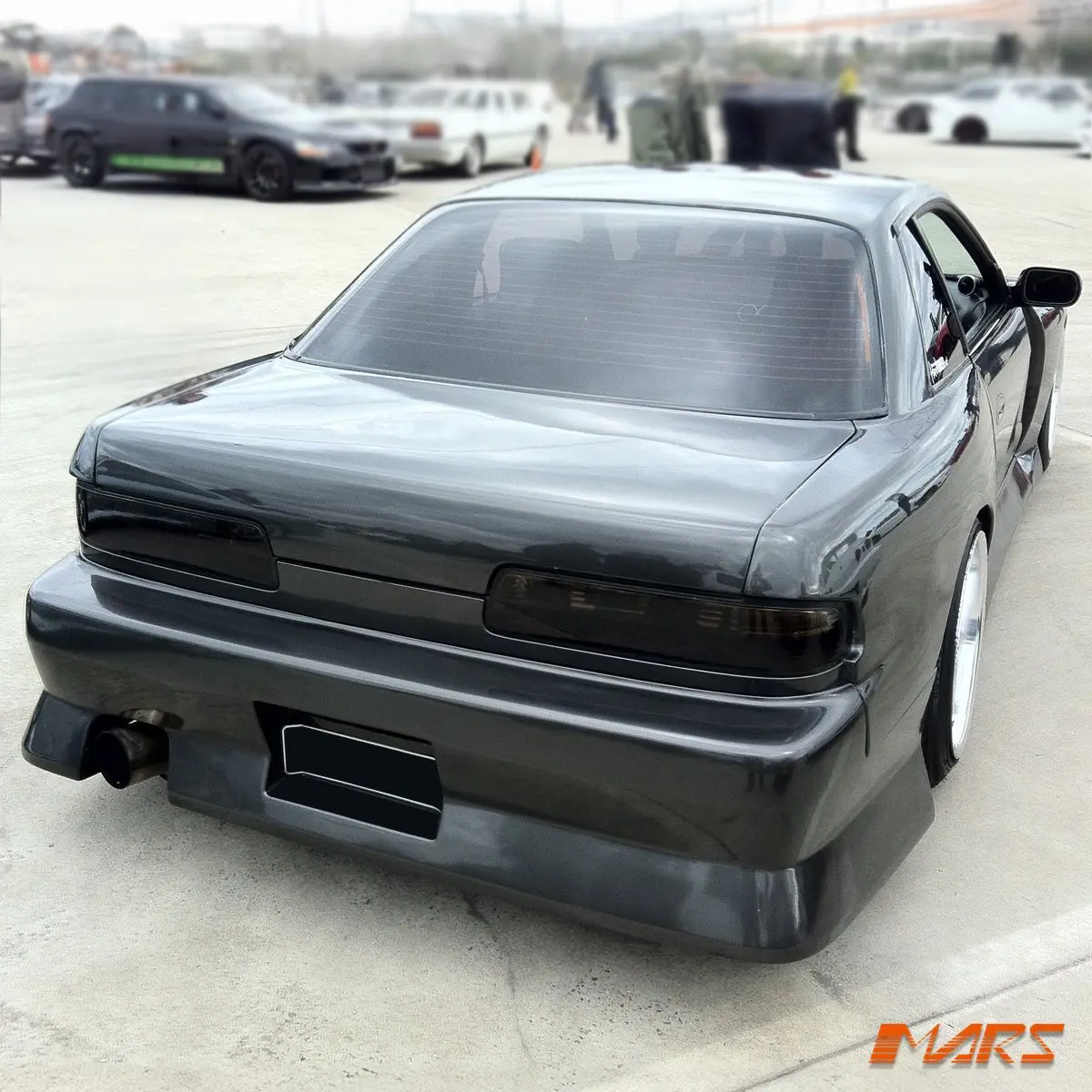 Smoked Red Jdm Non Led Tail Lights For Nissan Silvia S13 1988-1993 1