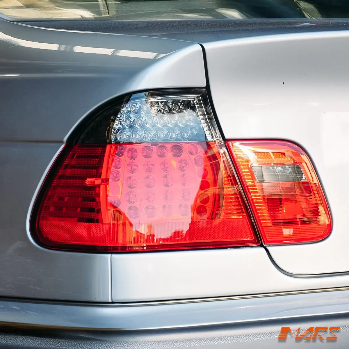 Smoked Red Led Tail Lights For Bmw 3-Series E46 1998-2001 Pre Lci 4 Doors Sedan 1