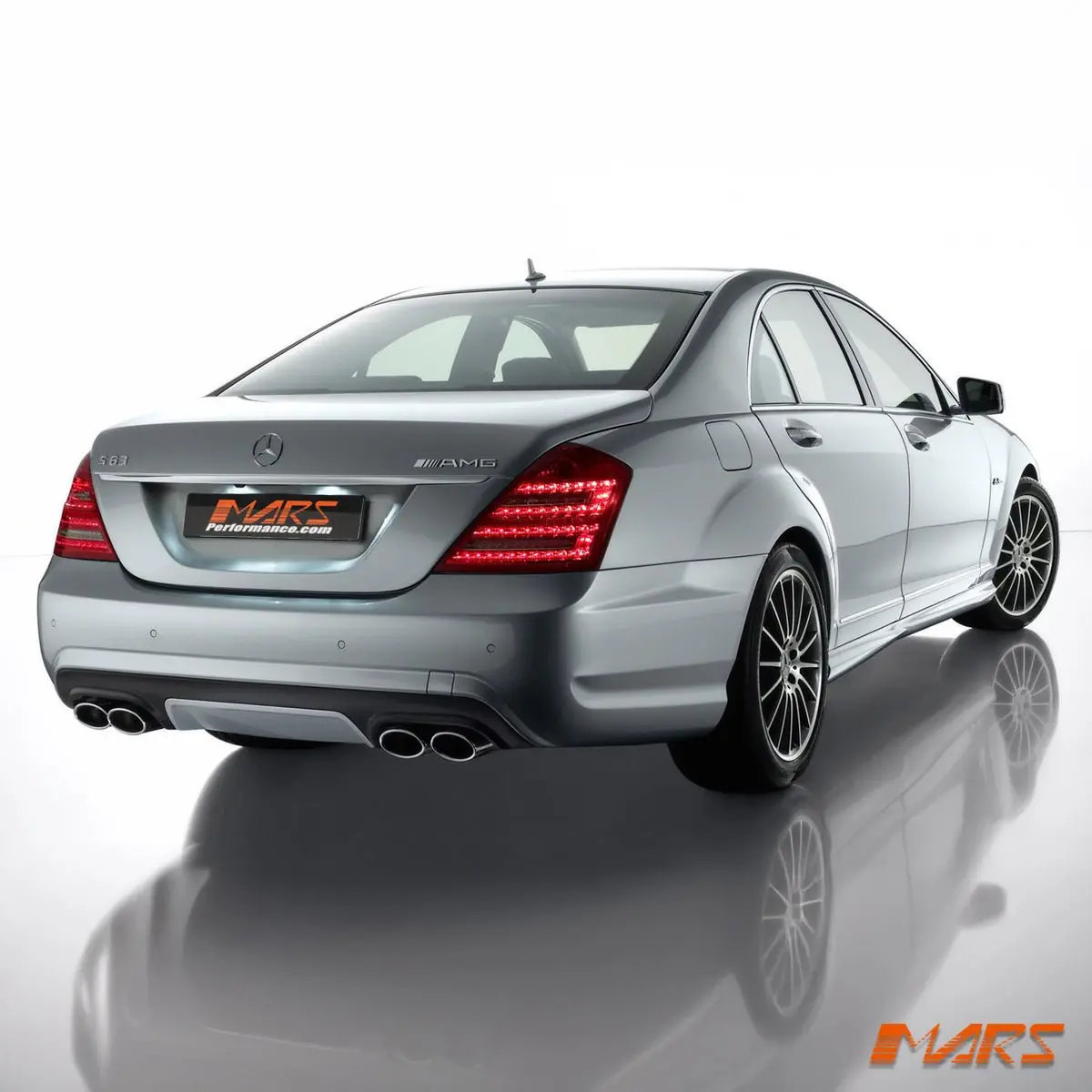 Smoked Red Led Tail Lights For Mercedes-Benz S-Class W221 Sedan 2006-2009 & S63 Amg 1