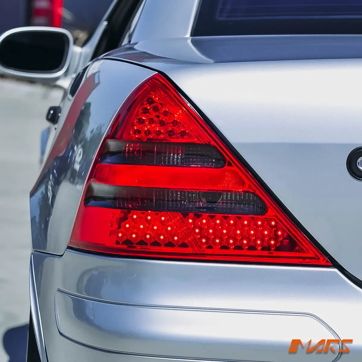 Smoked Red Led Tail Lights For Mercedes-Benz Slk R170 1997-2005 & Slk32 Amg 1