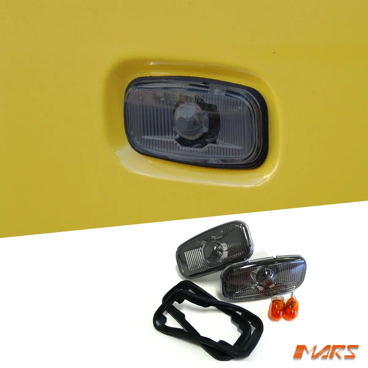 Smoked Side Indicator Turn Signel Lights For Nissan 200Sx Silvia S15 1