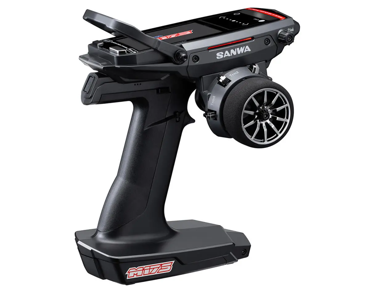 Sanwa M17s Fh5/Fh5u 4-Channel 2.4Ghz Radio System W/Rx-493I Receiver 1