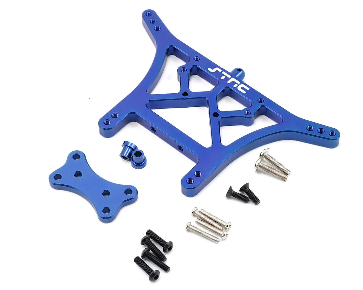 St Racing St3638b Concepts 6Mm Heavy Duty Rear Shock Tower (Blue) 1
