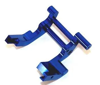 St3677b Mach Alum Rear Motor Guard Slash/Rustler/Bandit 1