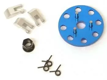 St4142xb Clutch Shoes/Flywheel Set Blue Nitro Slash (3) 1