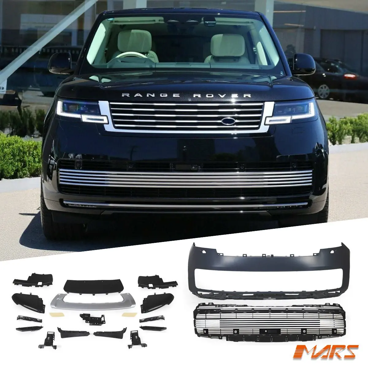 Sv Style Front Bumper Bar Bodykit For Land Rover Range Rover Vouge L460 2022-2026 1