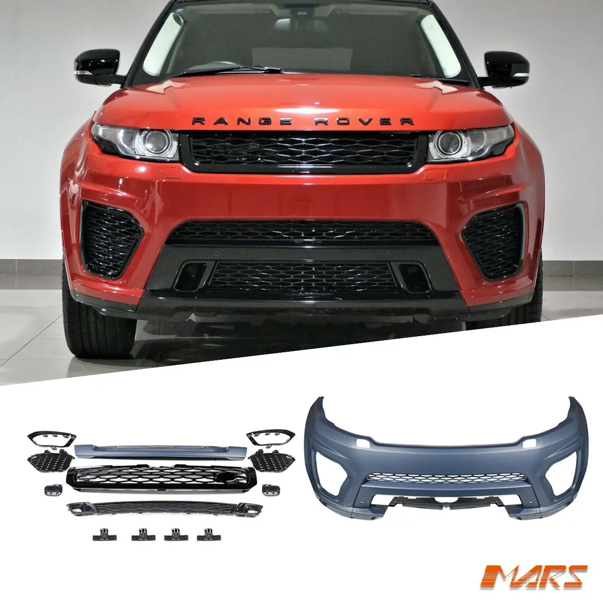 Svr Style Front Bumper Bar Bodykit For Land Rover Range Rover Evoque L538 2011-2018 1