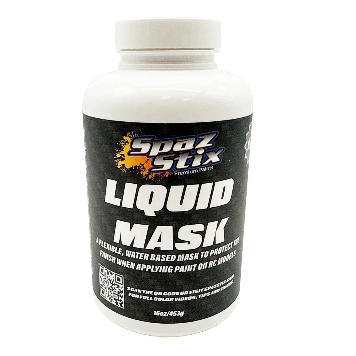 Spaz Stix Szx0016v2 Water Based Liquid Mask V2, 16Oz 1