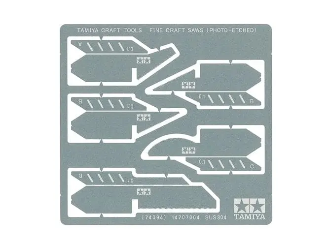 Tamiya 74094 Photo - Etched Craft Saw 1