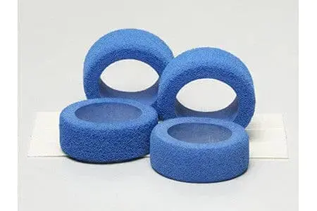 Tamiya 15117 Jr Reston Sponge Tires(Blue) 1