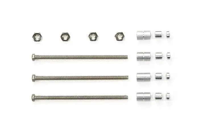 Tamiya 15407 Jr Stainless Steel Screw Set D - 40Mm 1