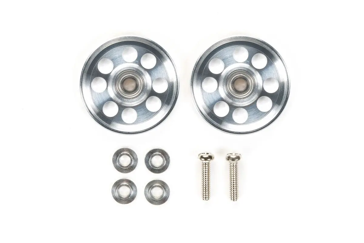 Tamiya 95563 Jr Lw 17Mm Ball-Race Rollers Hg Aluminum (Ringless) 1