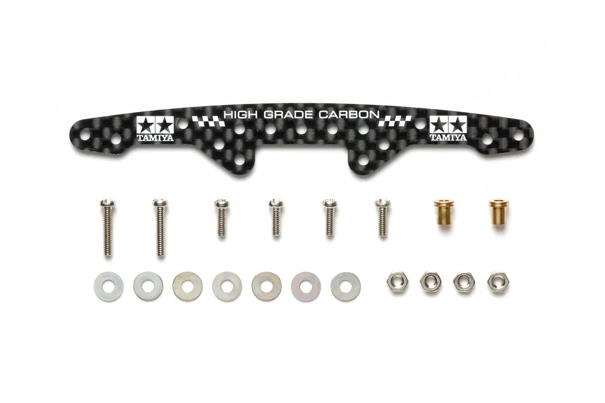 Tamiya 95600 Jr Hg Carbon Reinforcing Plate For Super X Chassis (1.5Mm) 1