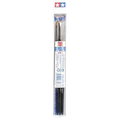 Tamiya 87067 Mdlng Brsh Hi Finish Std Set (3) 1