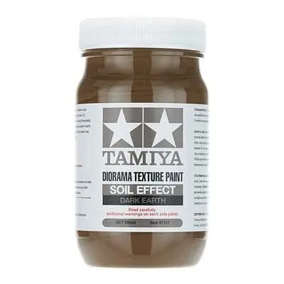Tamiya 	87121 Dio Texture Paint 250Ml Dark Earth 1