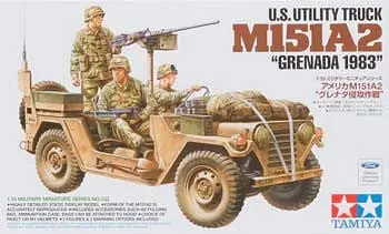 Tamiya 35332 1/35 Us Utility Truck M151a2 Grenada 1983 1