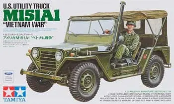 Tamiya 35334 1/35 Utility Truck M151a1 Vietnam War 1