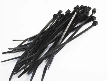 Trinity Tep3001 4" Tie Wraps (25) Black 1
