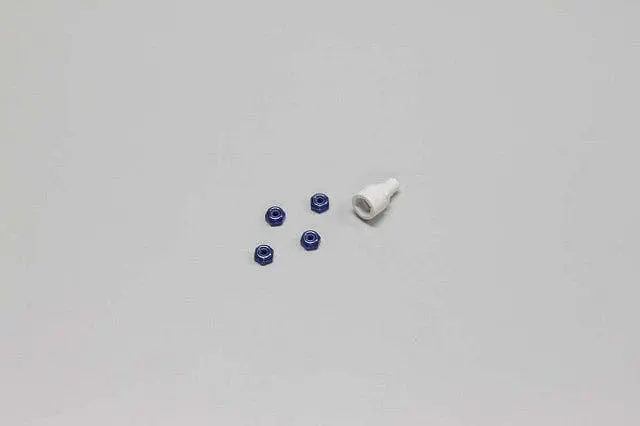 Mzw13bl Color Nylon Nut Blue 1