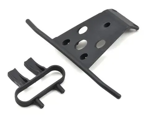 Tekno Rc Tkr5518c Sct410.3 Front Bumper Set (Revised W/Skid) 1