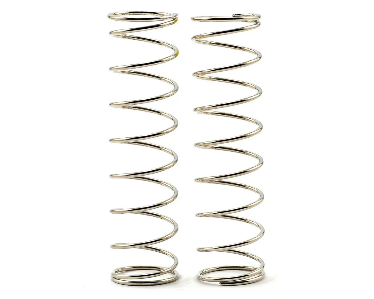 Tekno Rc Tkr6082 90Mm Rear Shock Spring Set (Yellow) (1.6 X 9.5T) (2) 1