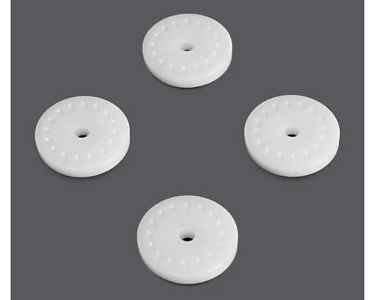 Tekno Rc Tkr6163 Cnc Flat/Flat Shock Pistons (4) (Blank) 1