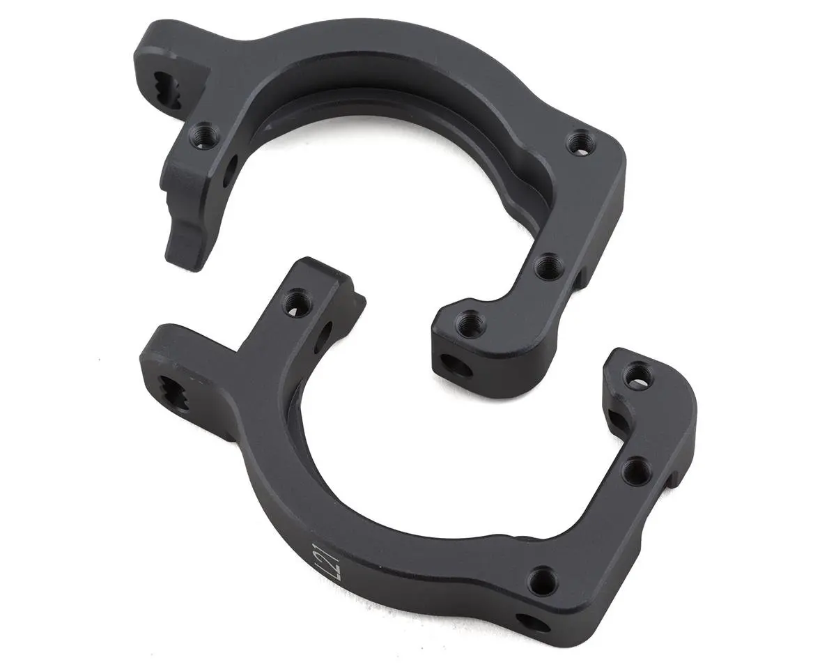 Tekno Rc Tkr9142c 21° Aluminum Spindle Carriers (2) 1