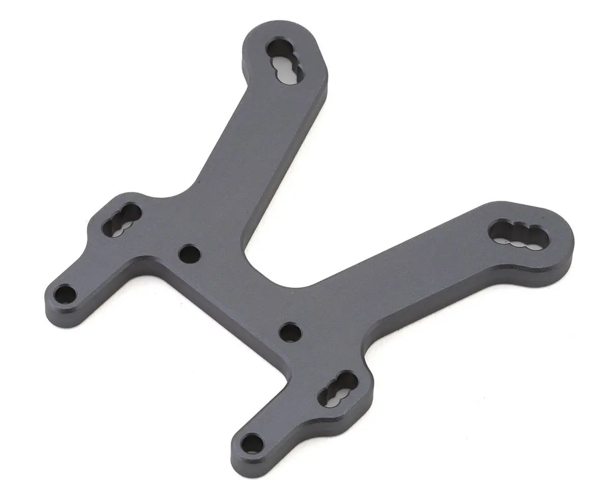 Tekno Rc Tkr9268e Nb48 2.0 Aluminum Split Front Shock Tower (Gunmetal) 1