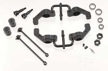 Tkr 6852X M6 Re Driveshaft/Hub Carriers 6Mm Slash Stampd 1