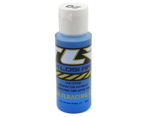 Team Losi Racing Tlr74002 20 Silicone Shock Oil, 20 Wt, 2 Oz 1