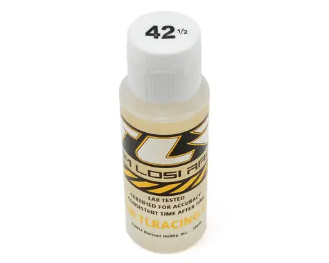 Team Losi Racing Silicone Shock Oil (2Oz) (42.5Wt) 1