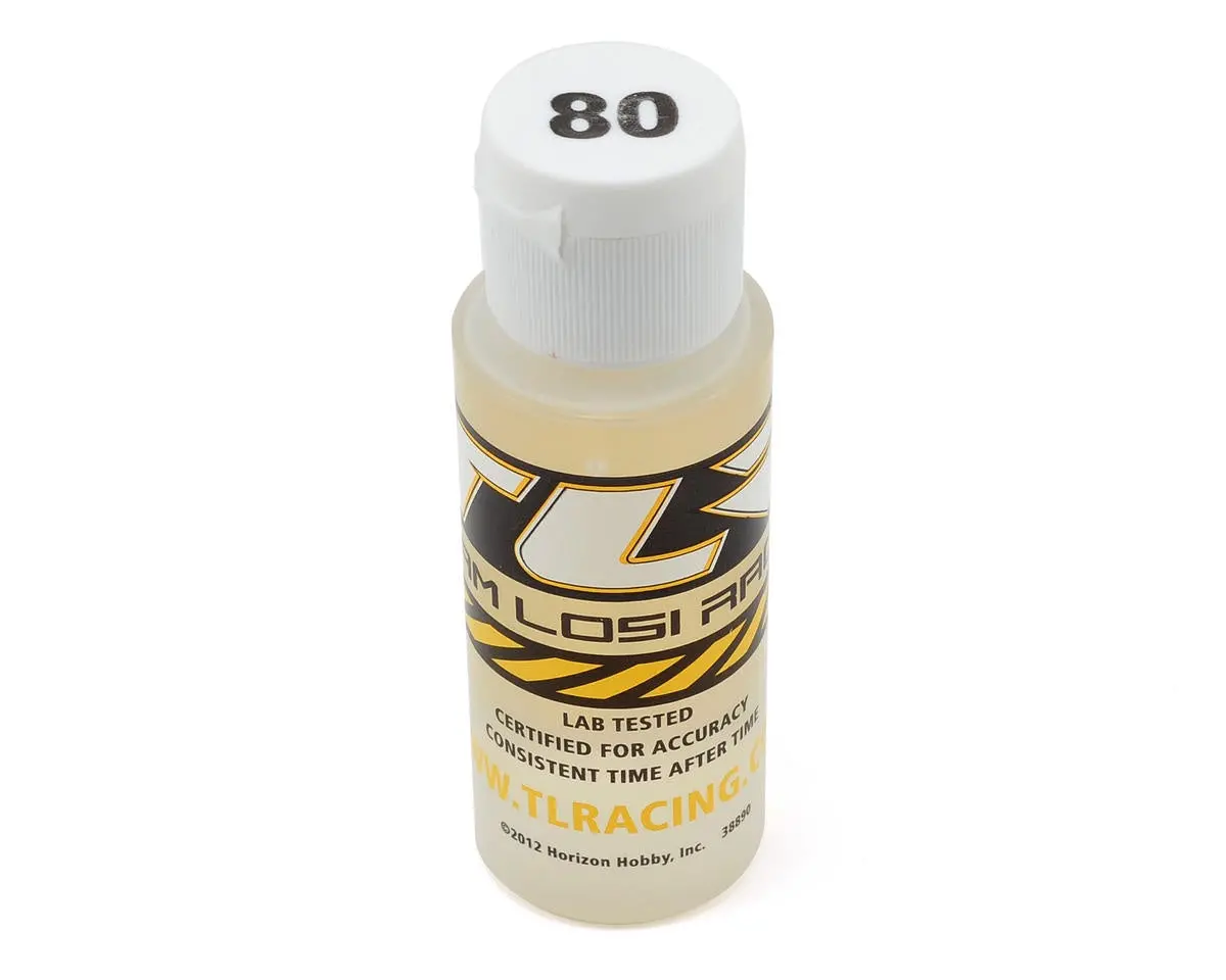 Team Losi Racing Tlr74016 80 Silicone Shock Oil (2Oz) (80 Weight) 1