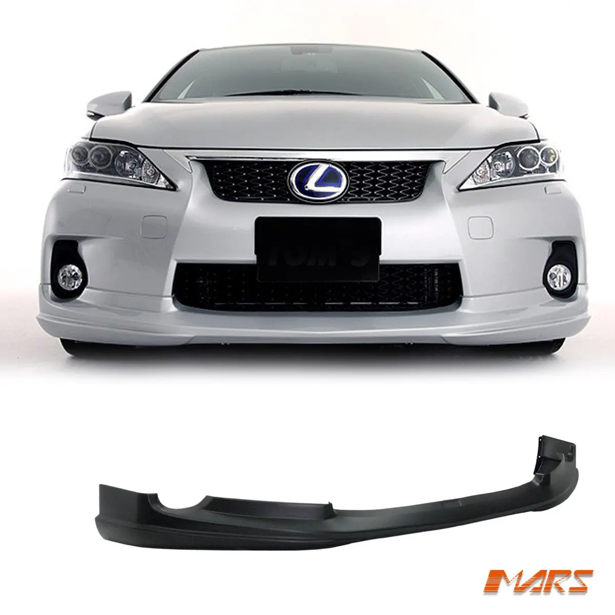 Tom's Style Lower Front Bumper Bar Lip Spoiler Bodykit For Lexus Ct200h 2011-2014 1
