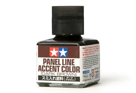 Tamiya 87140 Panel Line Accent Color - Dark Brown 1