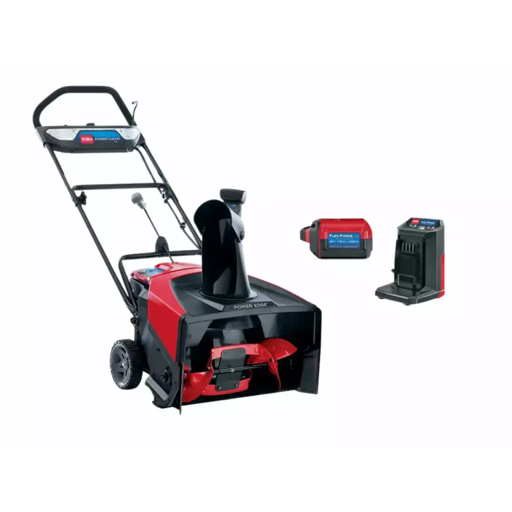 Toro Powerclear® E21 60V Battery Snow Blower 39901T + 6Ah Battery & Charger 1